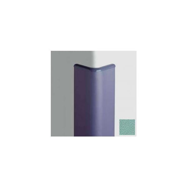 Pawling Surface Mounted Corner Guard Bullnose 90Deg, 3'' Wings, 12'H W/Caps, Sage GRN CG-30-12-371 - main